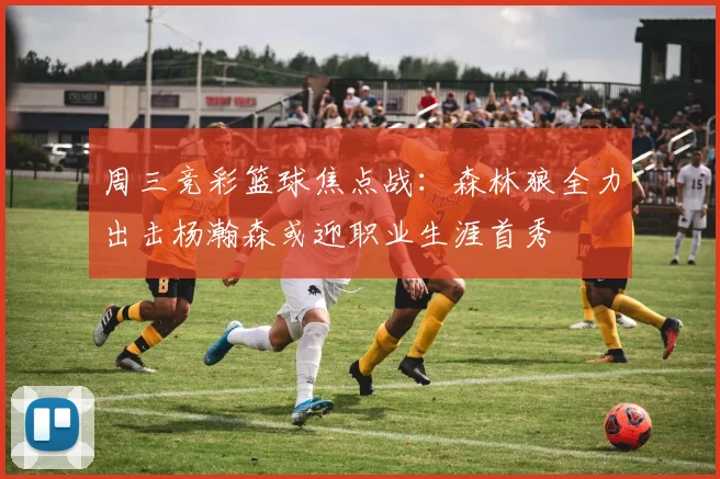 周三竞彩篮球焦点战：森林狼全力出击杨瀚森或迎职业生涯首秀
