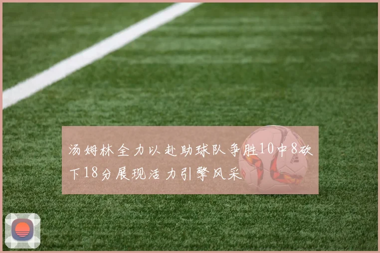 汤姆林全力以赴助球队争胜10中8砍下18分展现活力引擎风采